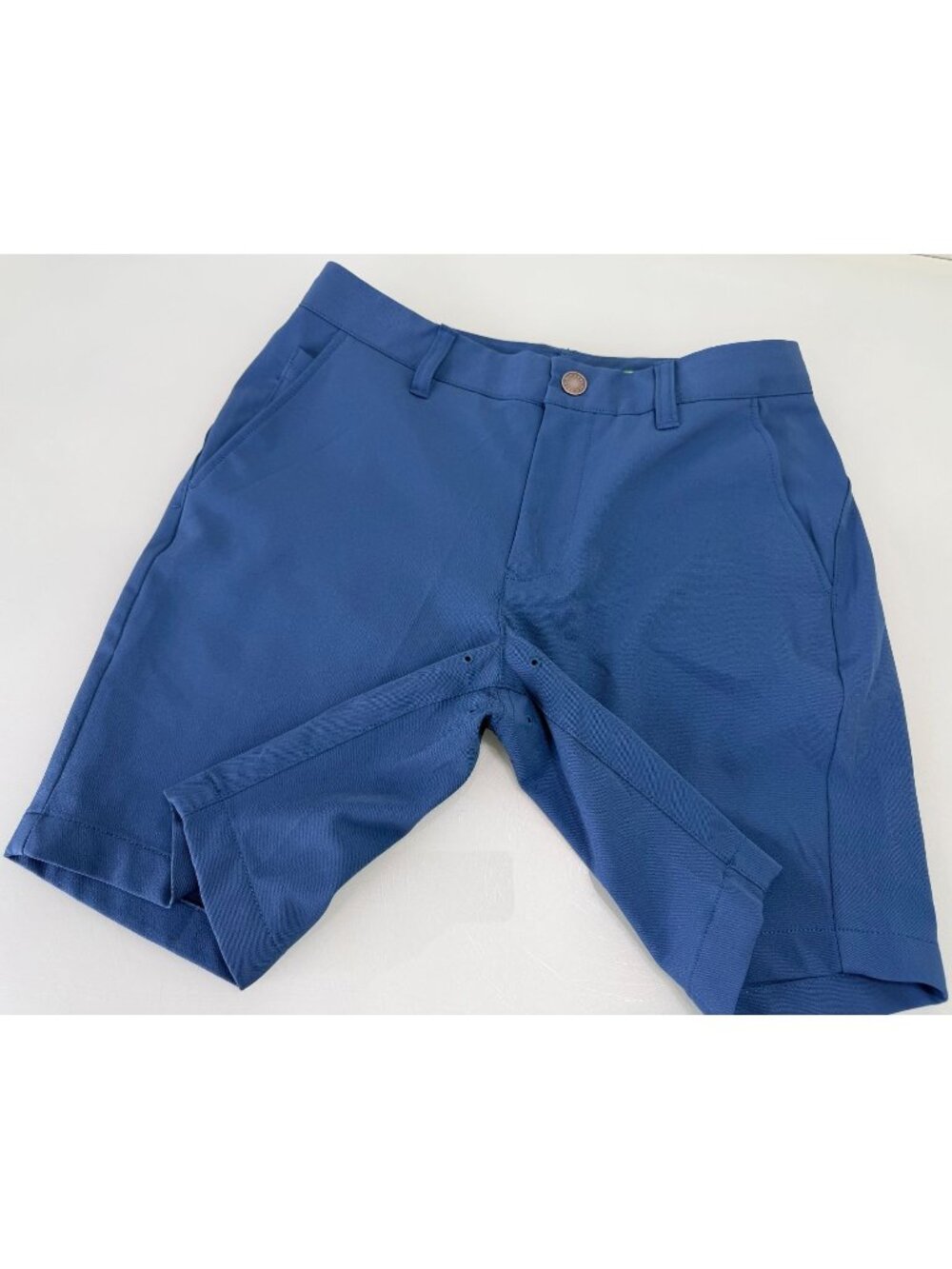 Bonobos Golf Shorts Mens 29 Blue 8” Inseam Performance Stretch Chino Flat Front